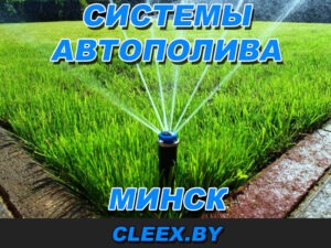 Услуги по монтажу автополива газона в Минске и Минской области.