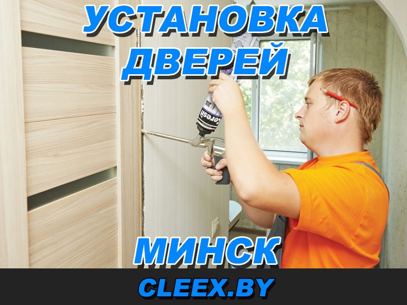 Установка входных и межкомнатных дверей в Минске и Минской области.